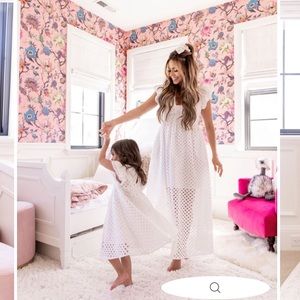 White Eyelet VIci Dress